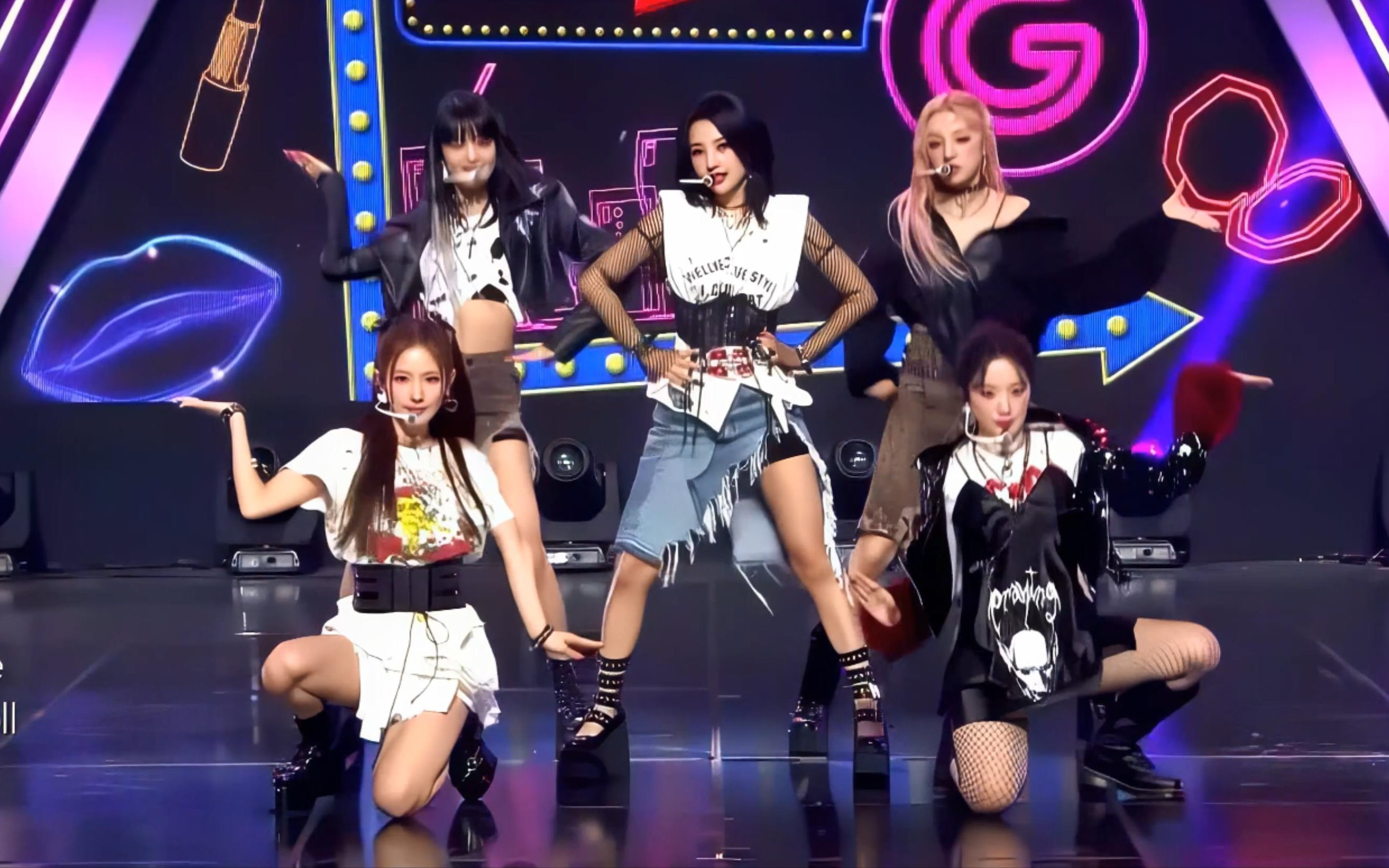 【4k 舞台】(g)i-dle《 tomboy 》mbc m 20220323