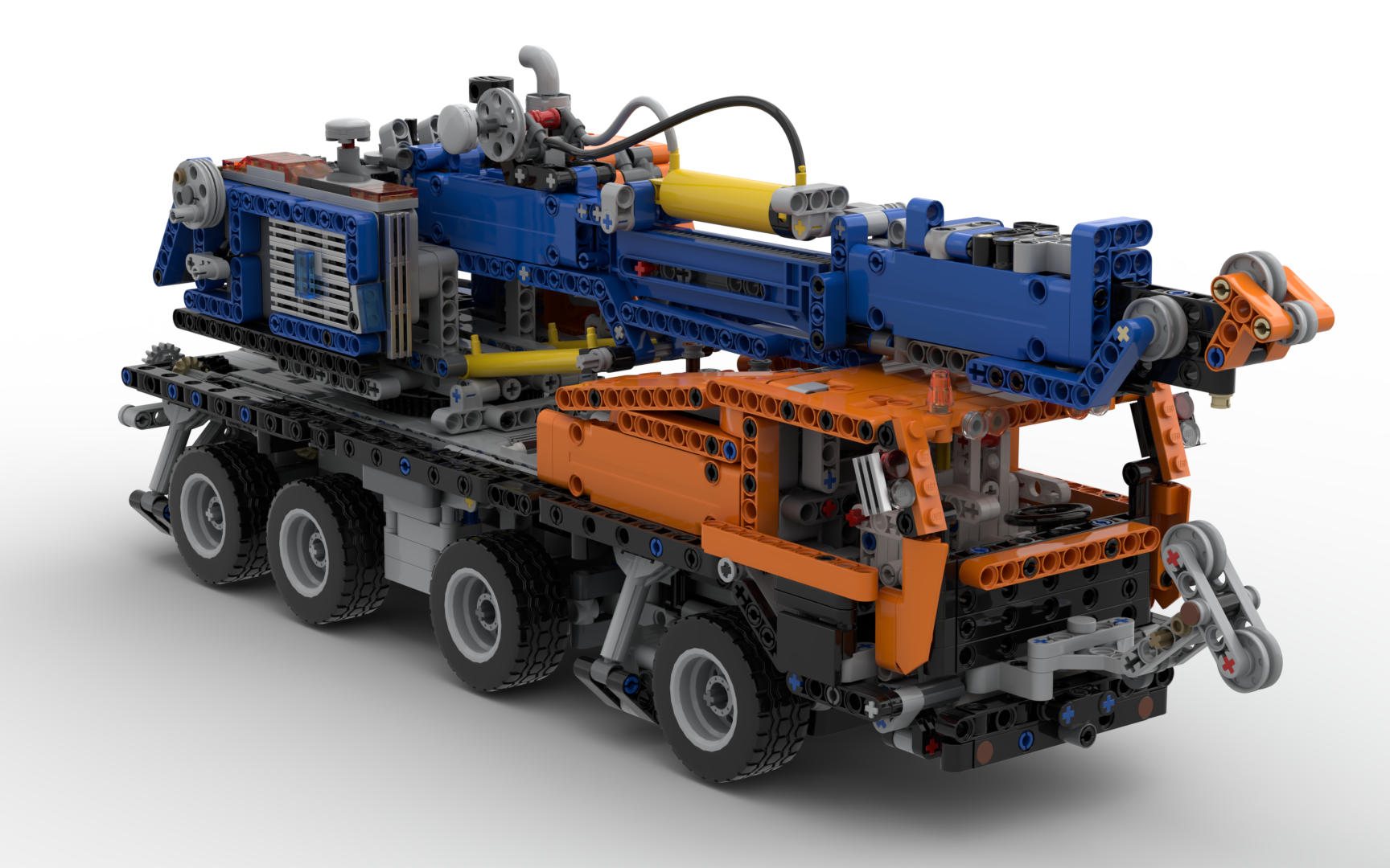 42128 c模式 卡车起重机 lego乐高 technic科技/机械 moc