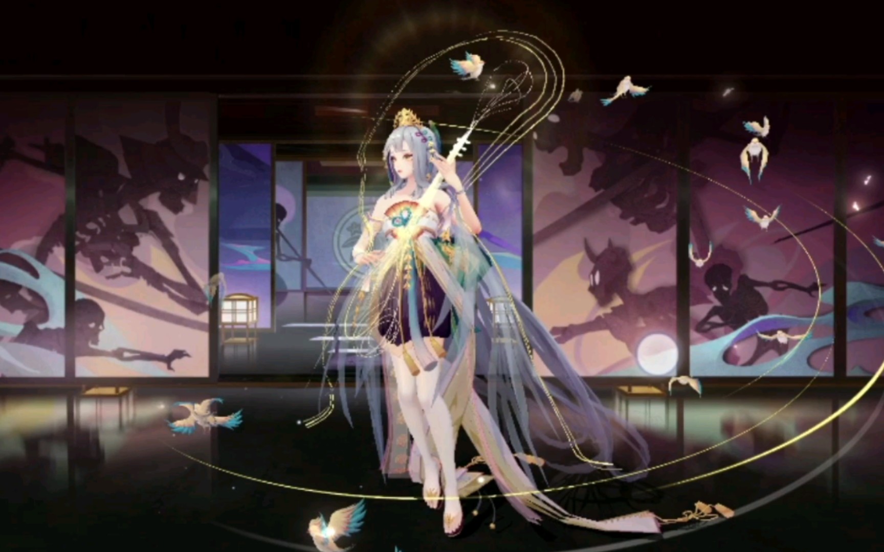 【阴阳师】紧那罗花合战皮肤优化,我直接叫老婆