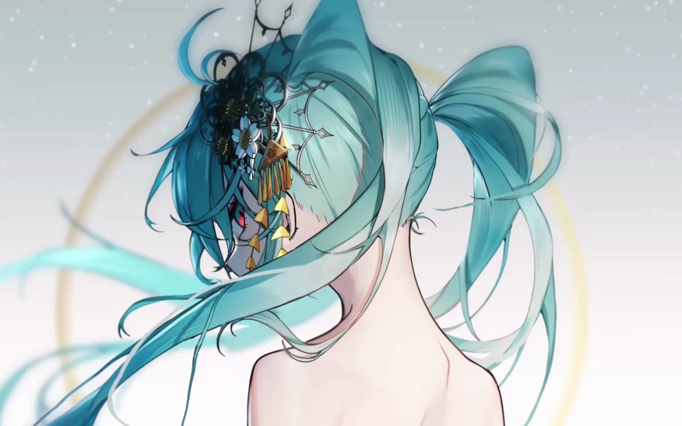 【动态初音】miku回眸