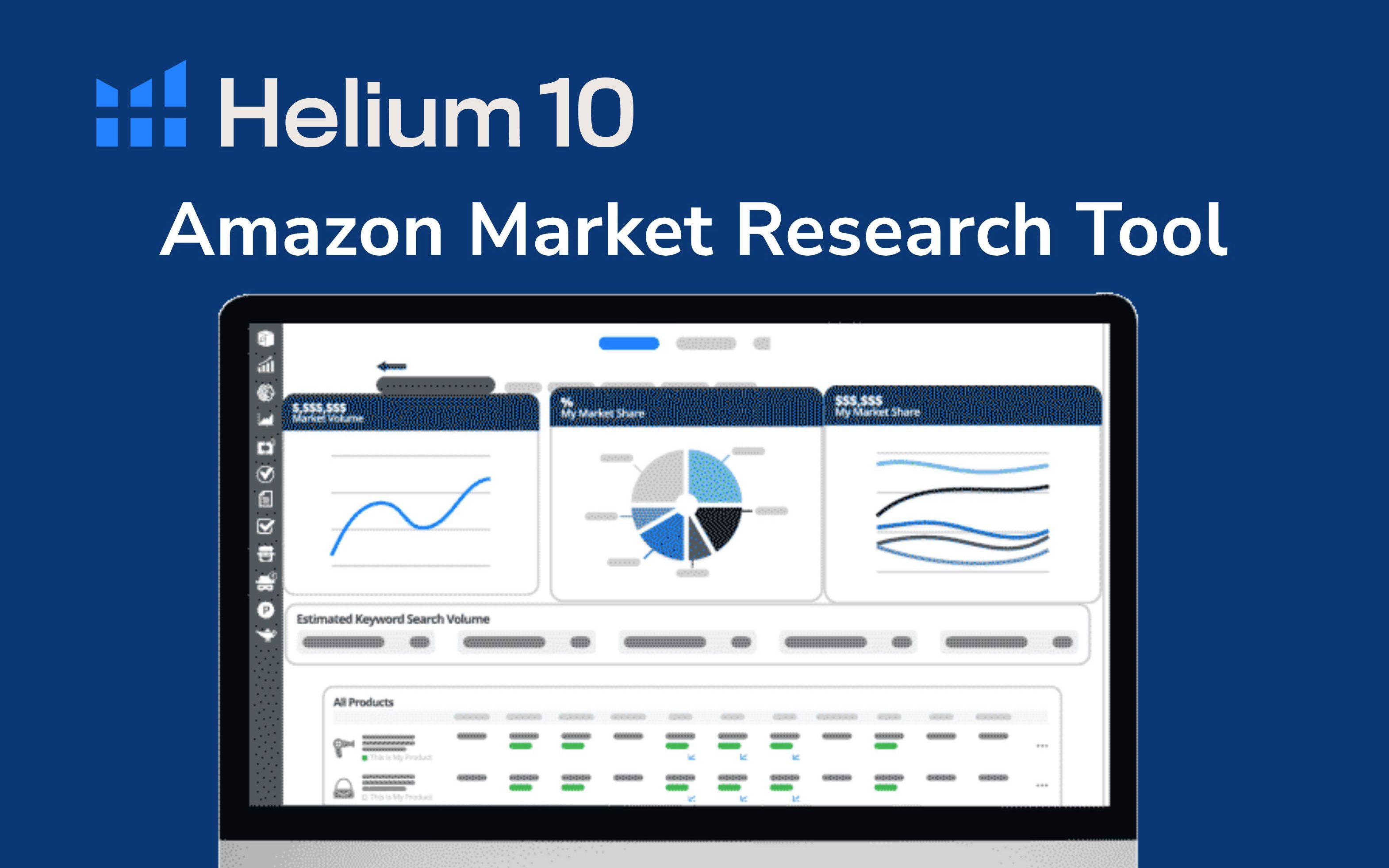 Helium10亚马逊市场竞争分析竞品追踪MarketTracker阿甘哔哩哔哩bilibili