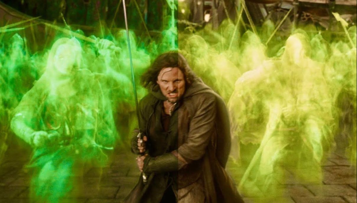 人类大军与魔兽大军的终结决战 这场面也太震撼了 指环王3《王者无敌