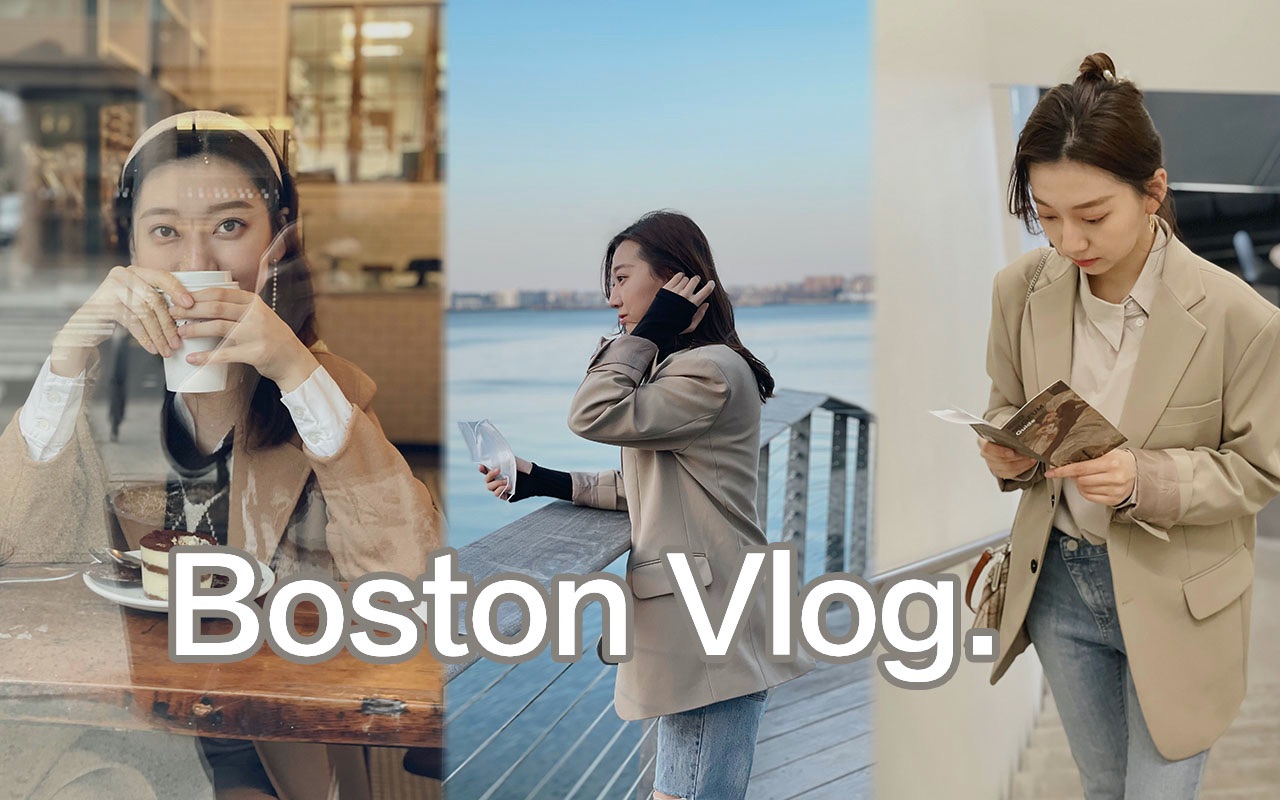 Boston vlog|波士顿五日深入游攻略|咖啡厅、甜点、龙虾哔哩哔哩bilibili