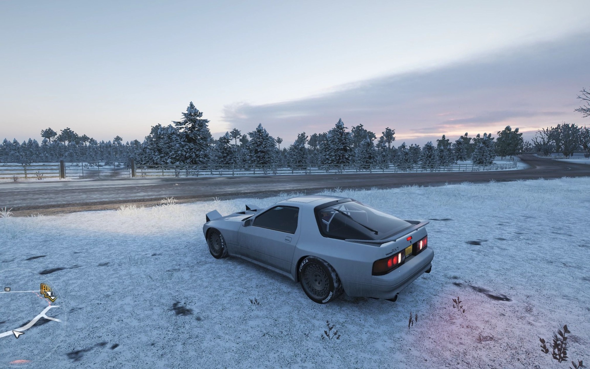 地平线4 冬季 1990马自达rx7