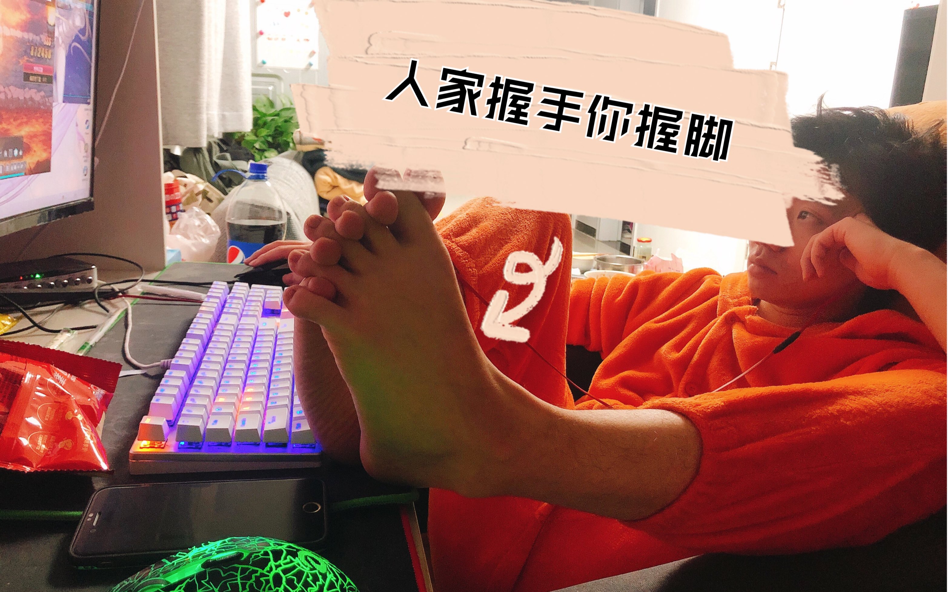 活动作品惊了实验证明脚趾和手指的神经竟然相连的