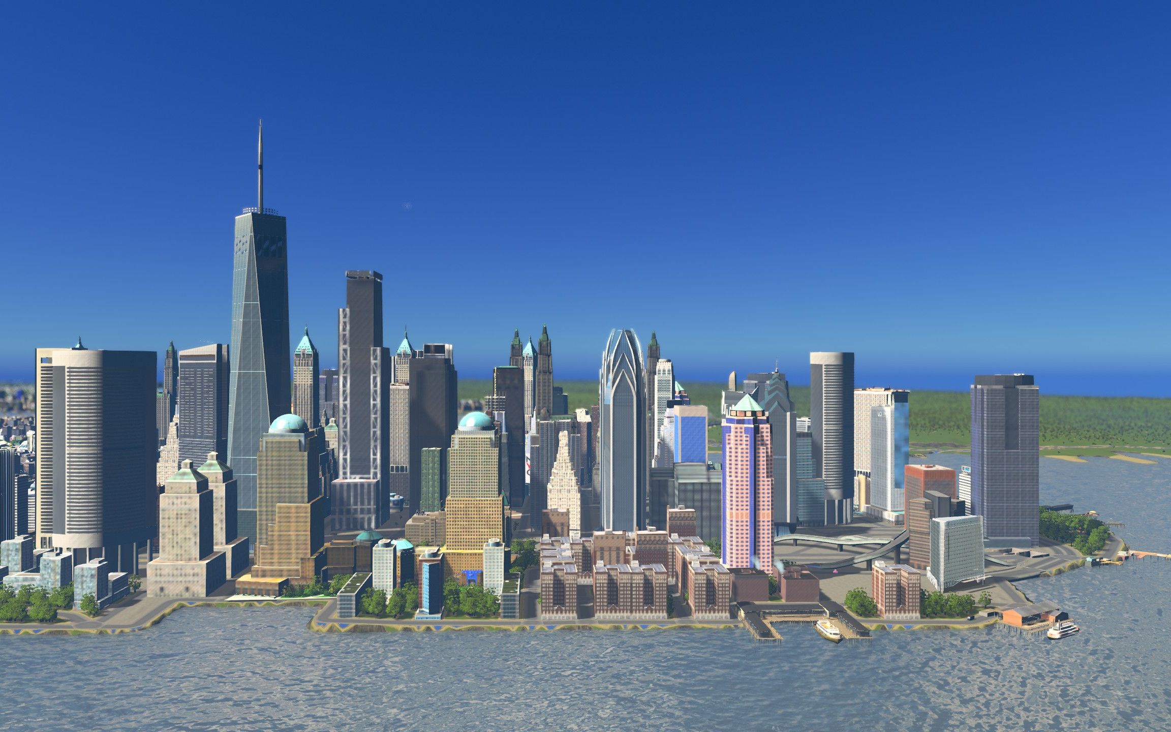 城市天际线还原城市01《纽约》
