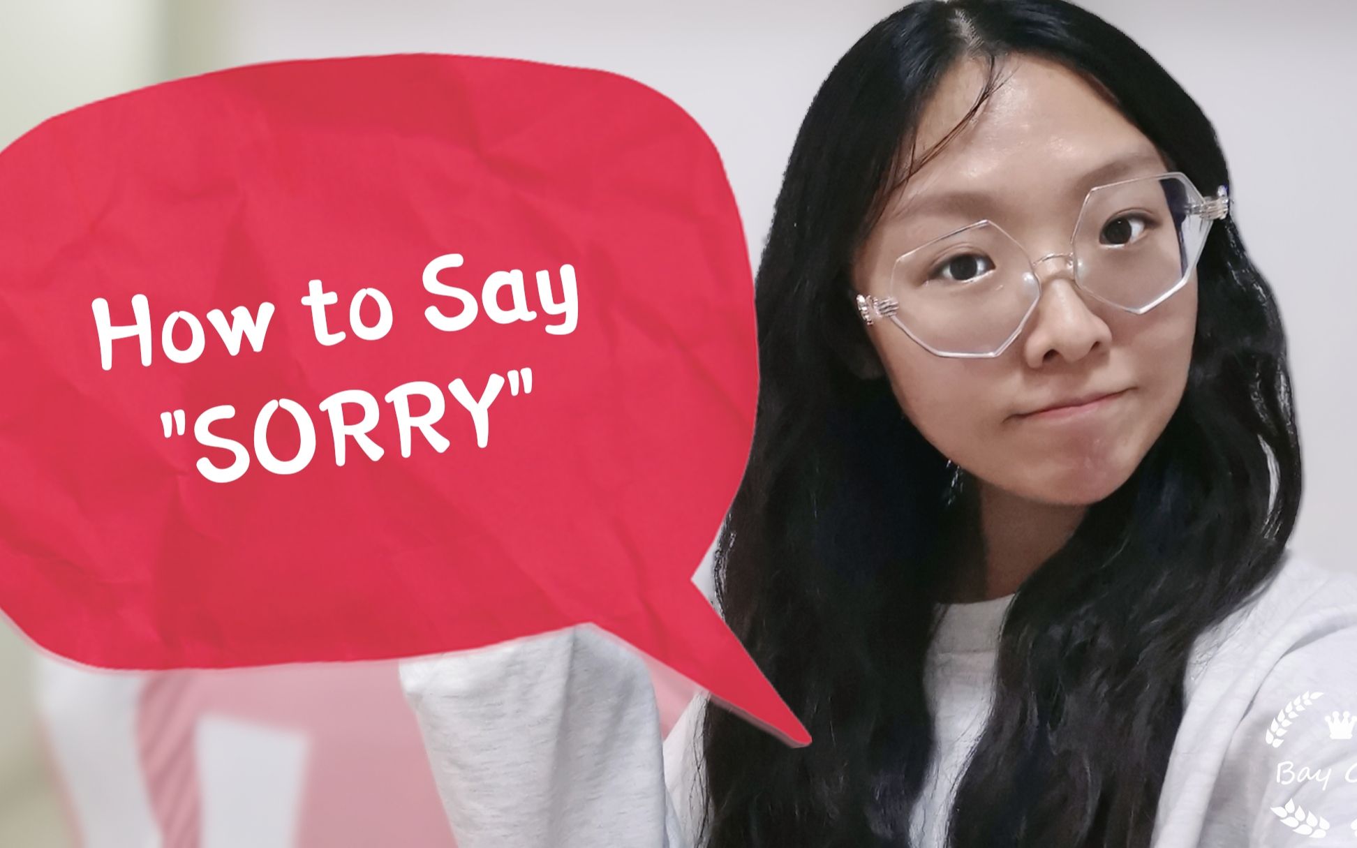 如何用英语道歉?How to say SORRY right哔哩哔哩bilibili