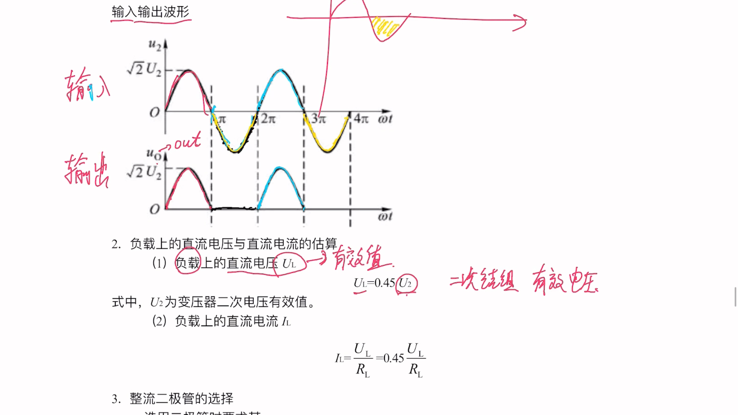 二极管和半波整流电路哔哩哔哩bilibili