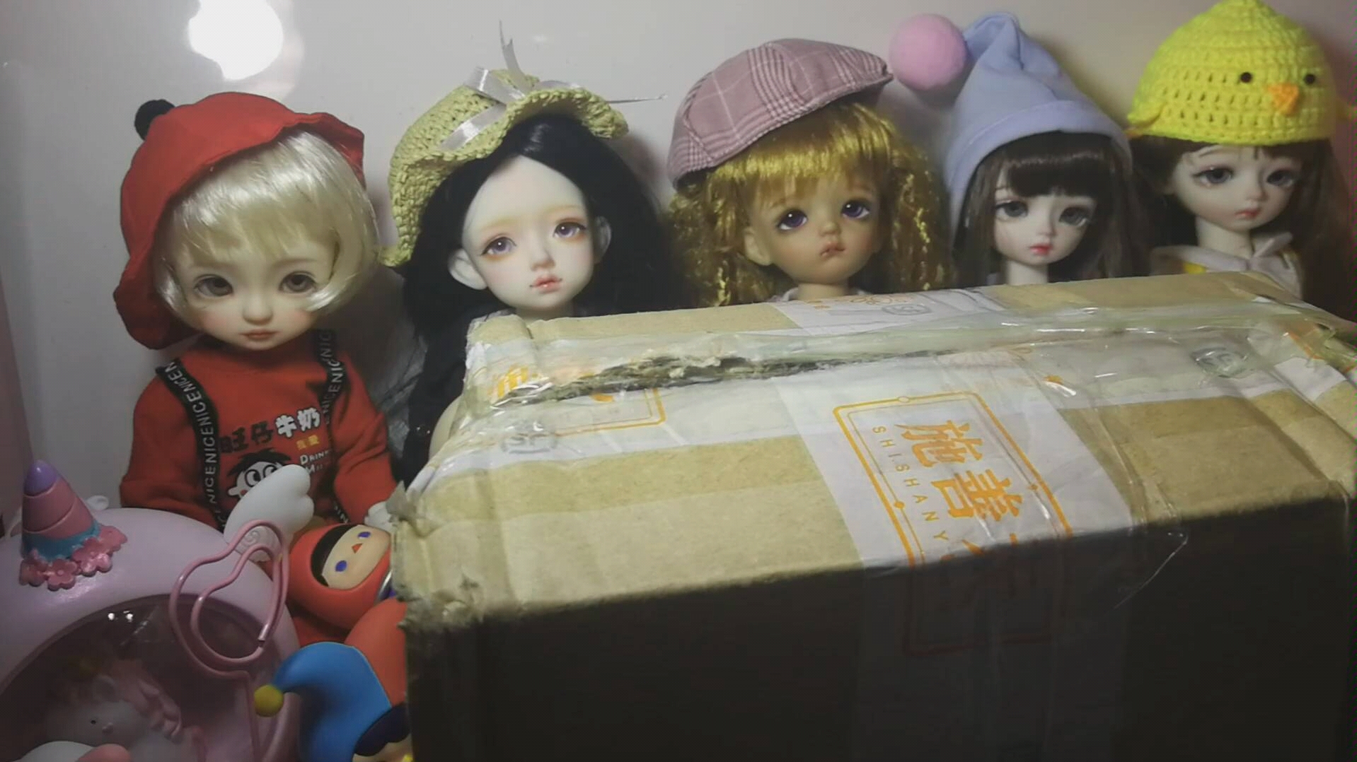 【人形恐惧症慎入】napi 19年6月白肌卡肉开箱～ 画境人形白肌咪哒