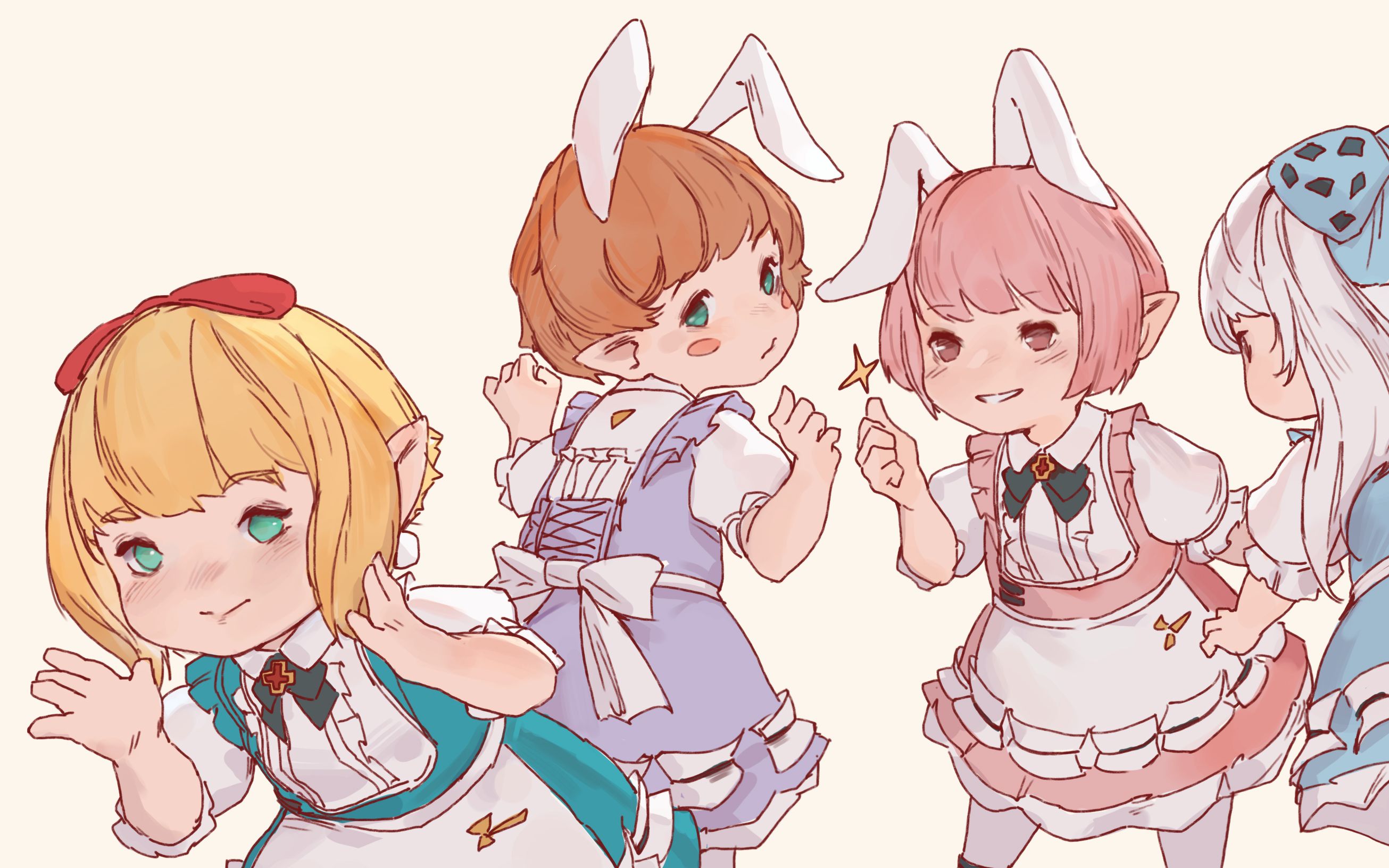 一口气17只拉拉肥!(是画不是吃)