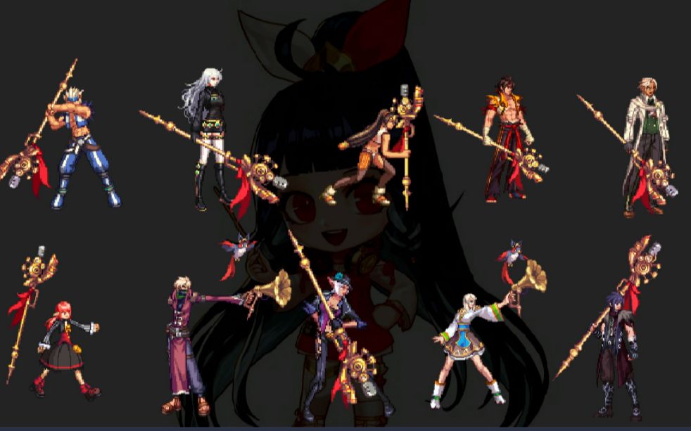 最奇葩的武器装扮诞生希曼音乐之旅兑换的武器装扮和宠物展示