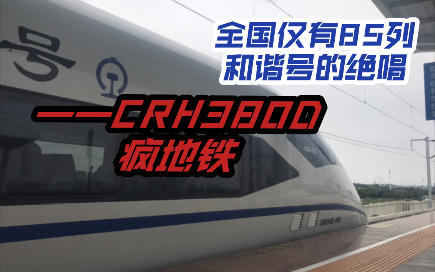 「八角のCR Vlog」和谐号380系的绝唱——CRH380D|G7280上海扬州东运转体验哔哩哔哩bilibili