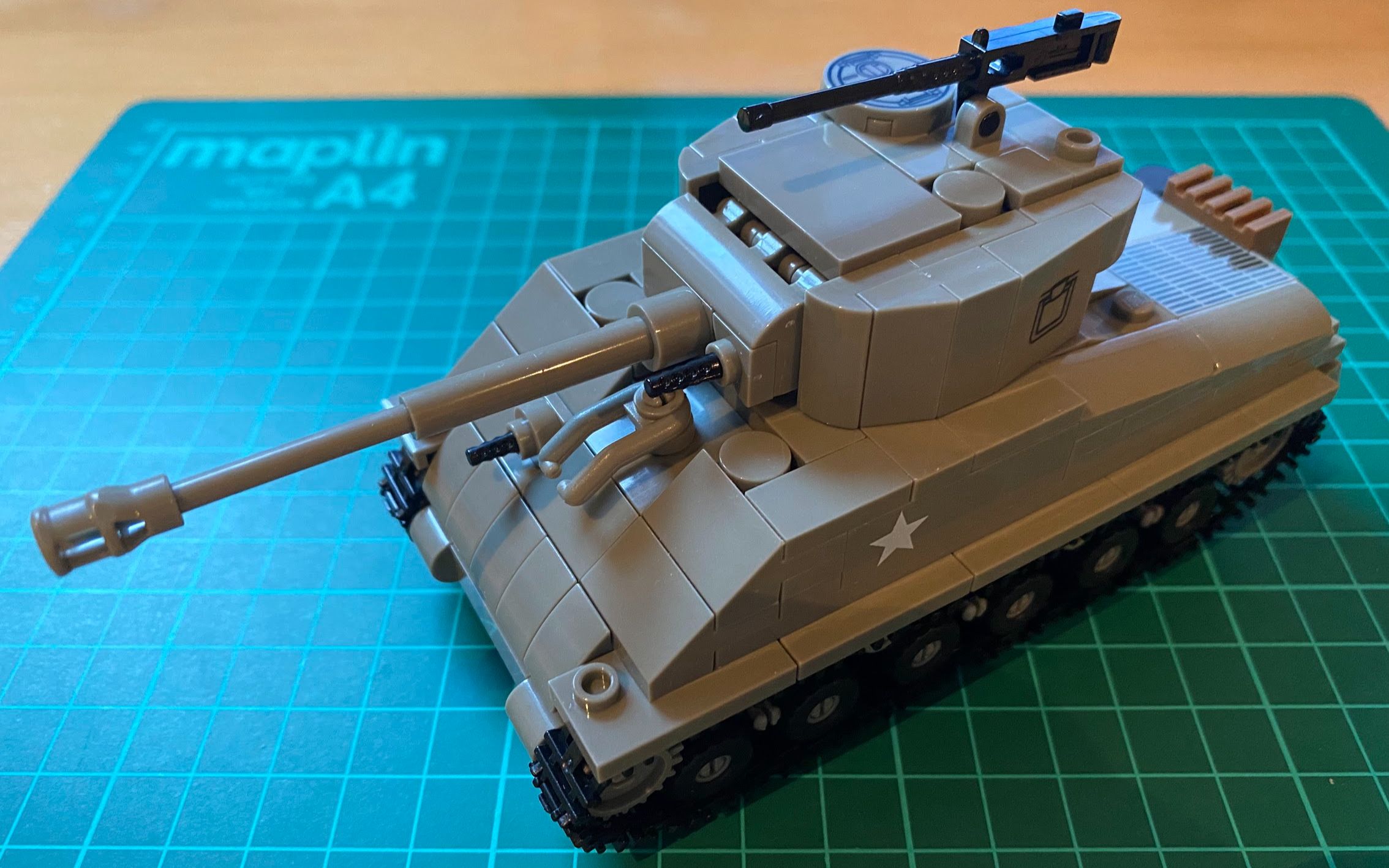 cobi 1/48 m4a3e8 谢尔曼坦克