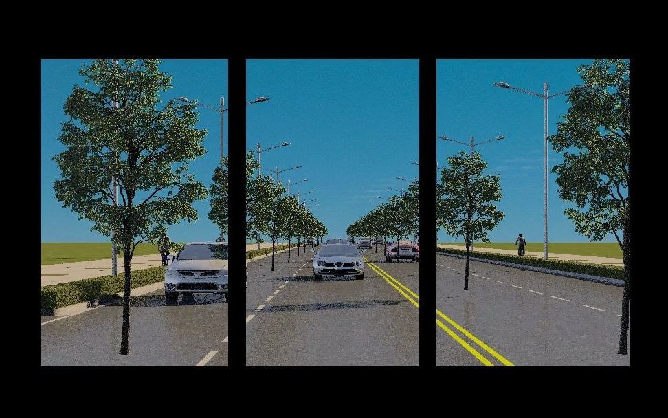 马路裸眼3d测试