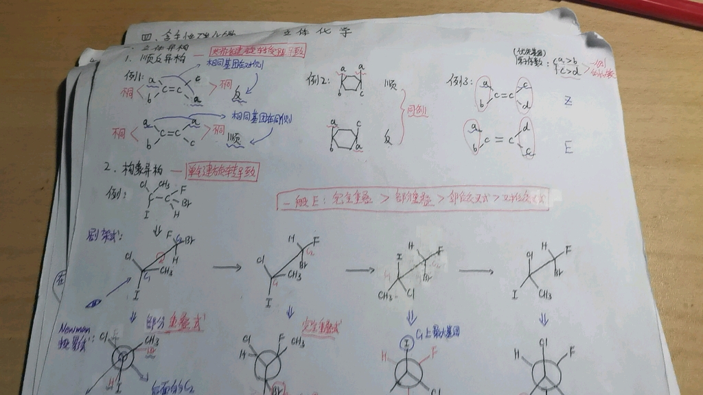 有机化学立体化学(下)(含手性碳,不含手性碳,对称因素)哔哩哔哩bilibili