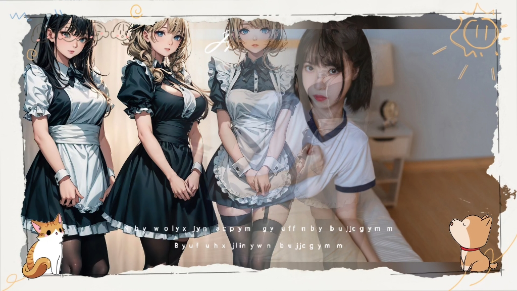 横屏美女壁纸,手机平板