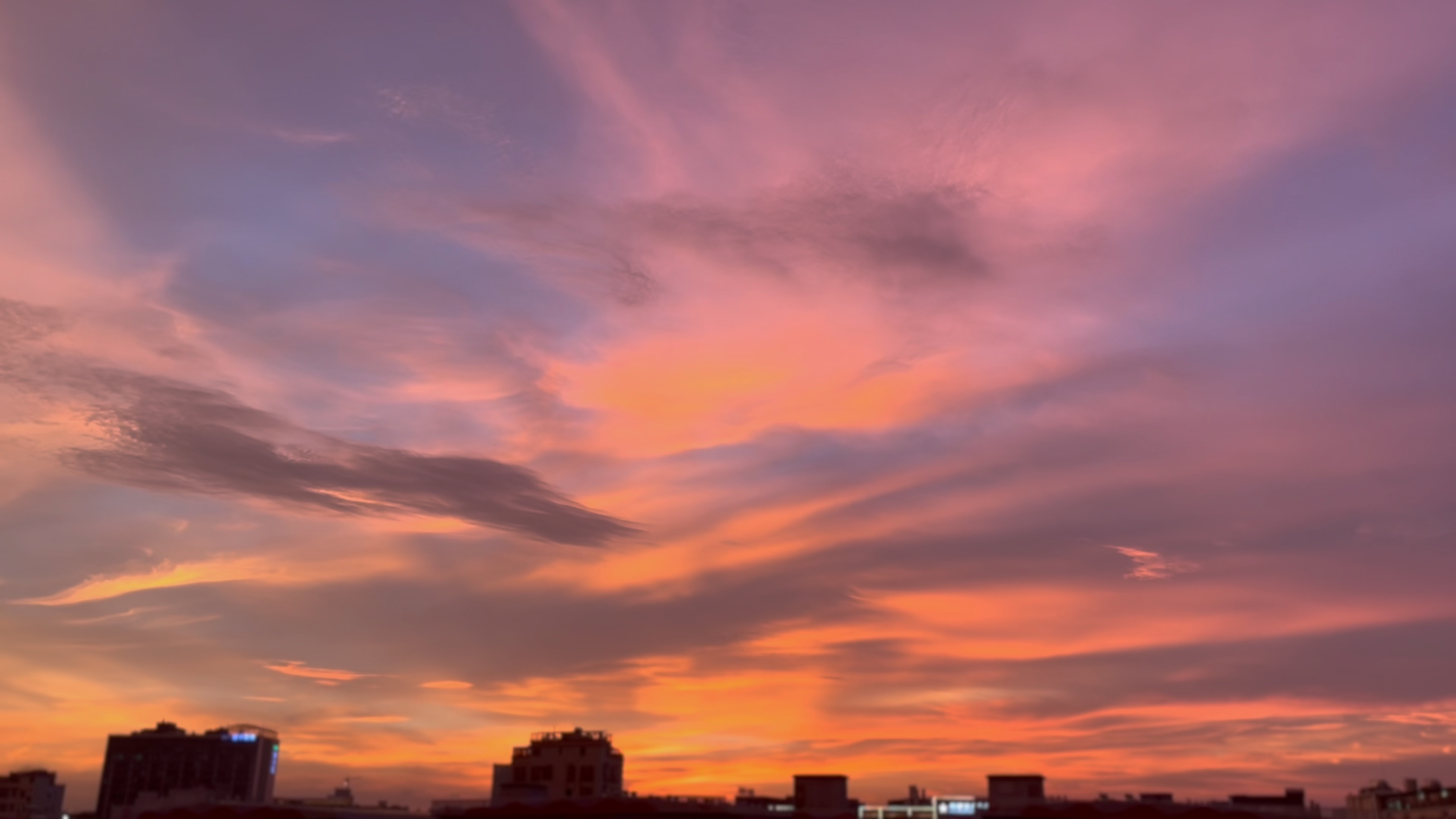 [图]日落晚霞满天