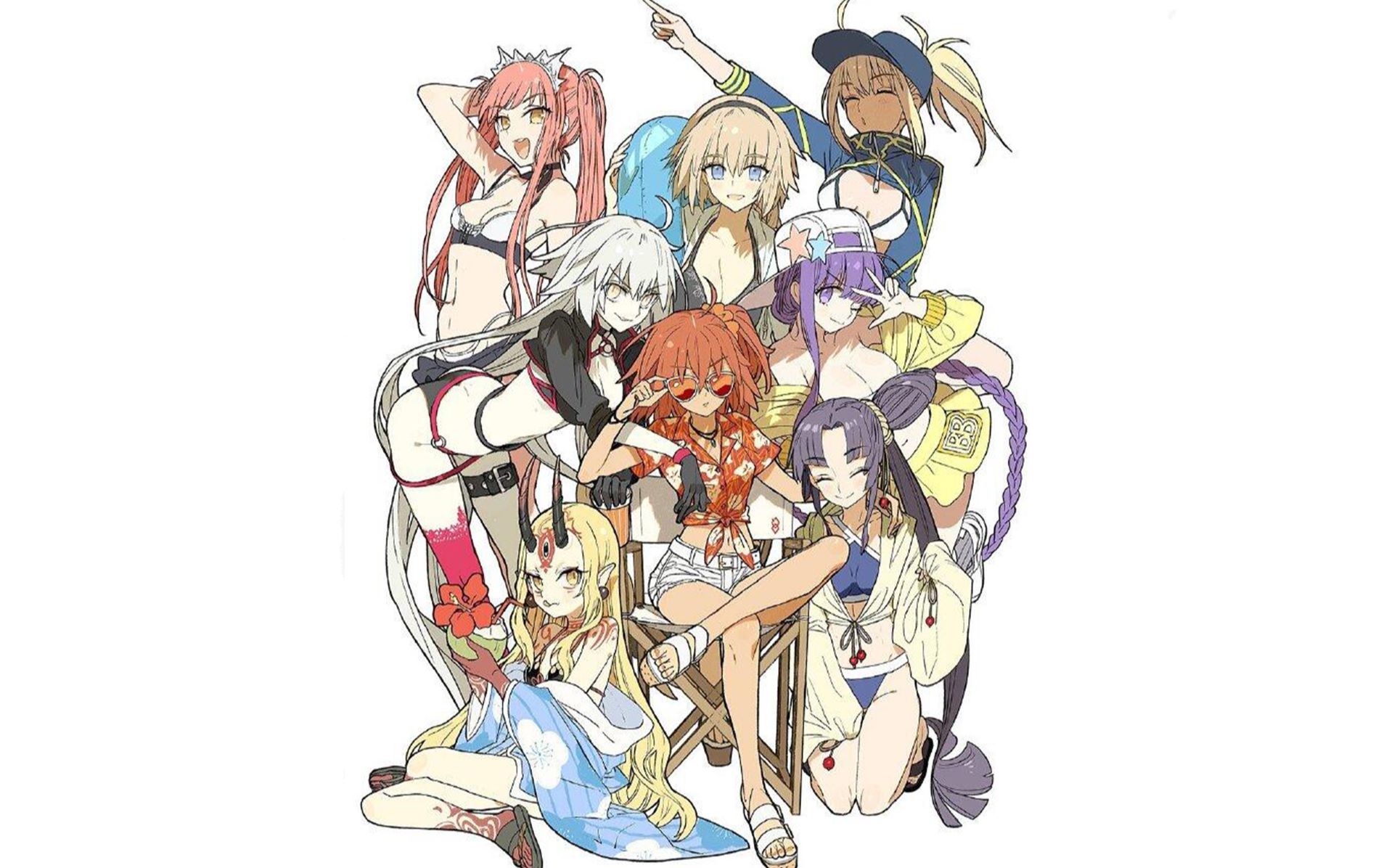 【fgo国服高难】泳装三期复刻8days,grand finale!竞速6t