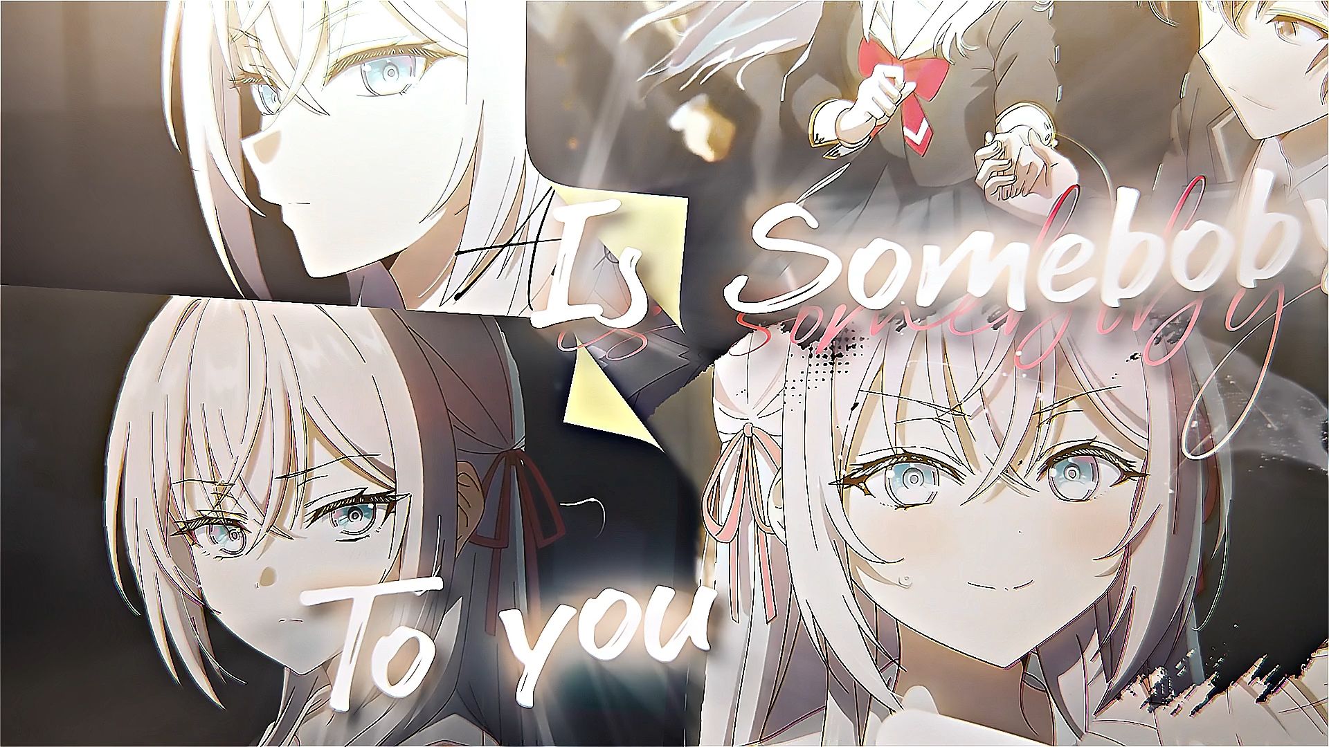 【ae拉镜】艾莉同学时不时想用玉足踩我 / Somebody To You edit哔哩哔哩bilibili