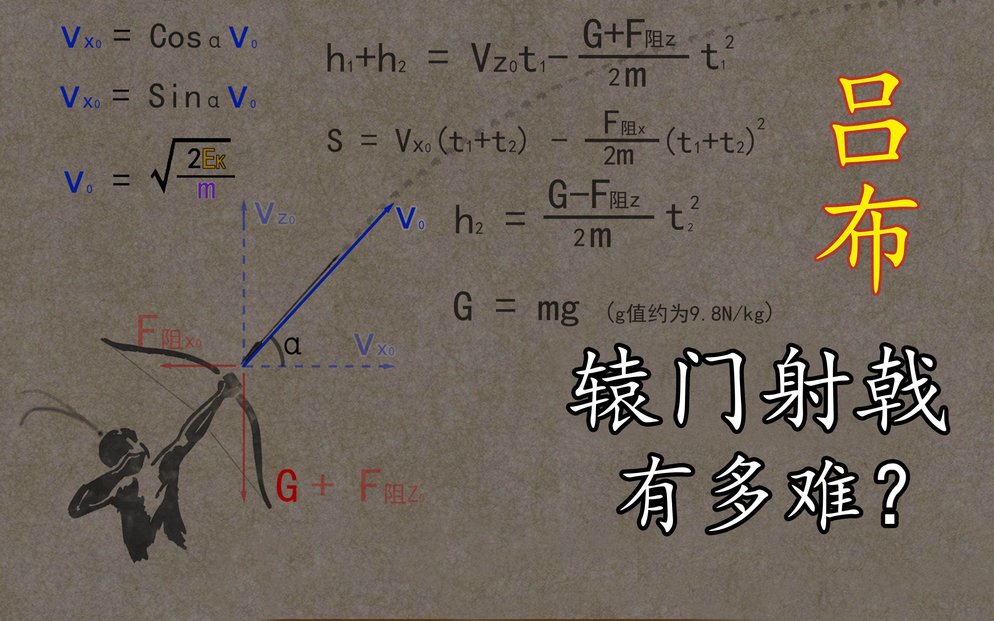 吕布辕门射戟有多难哔哩哔哩bilibili