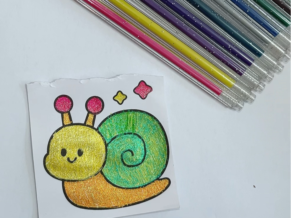 儿童荧光啫喱笔