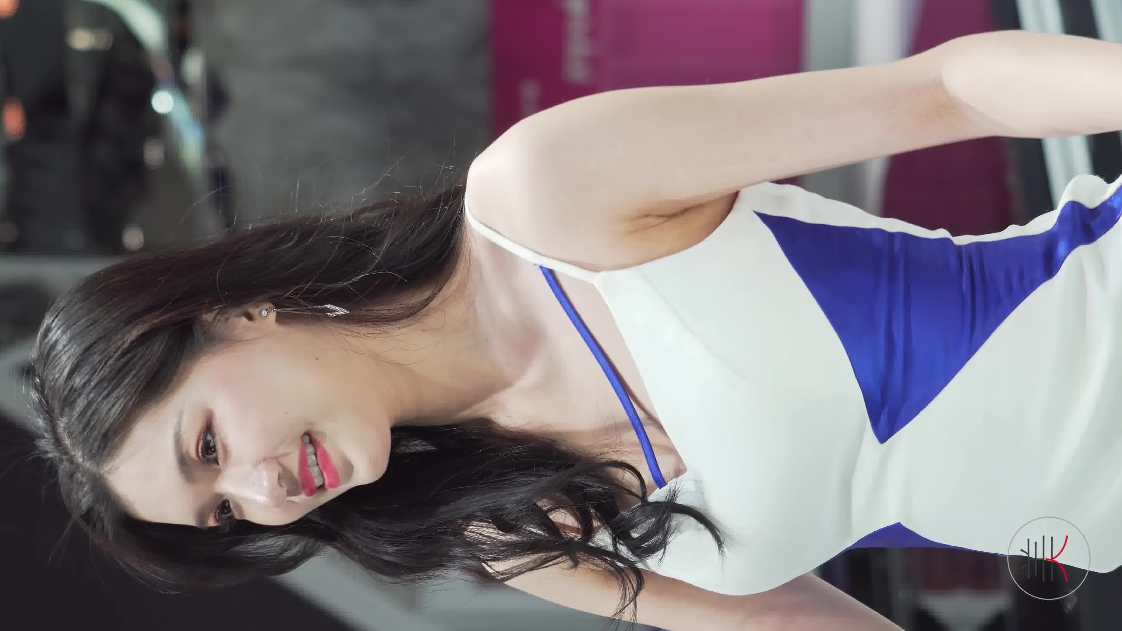 真4k 2020 廣州車展 racing model 啓辰車模03