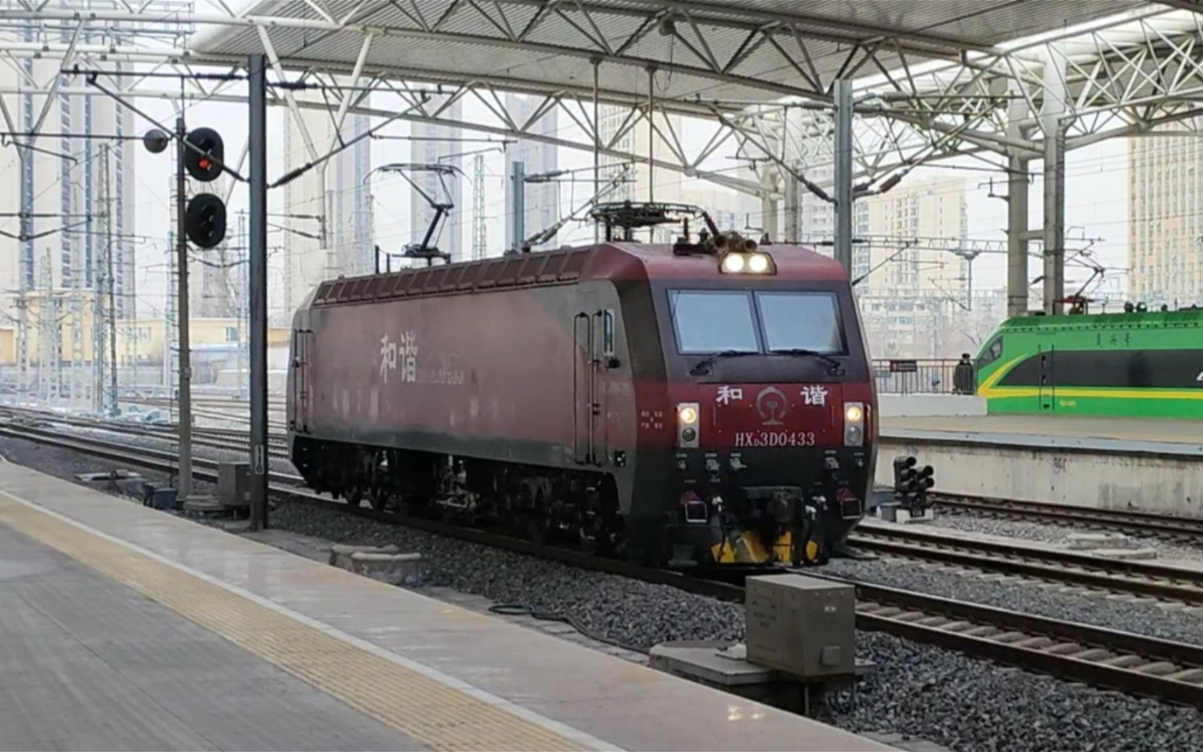 听一听hxd3d的电机声