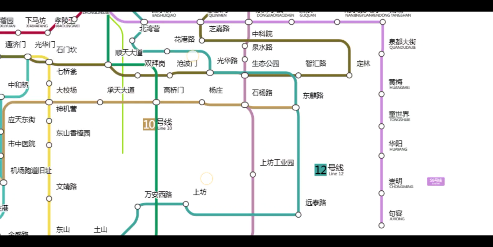 南京地铁10号线规划图图片