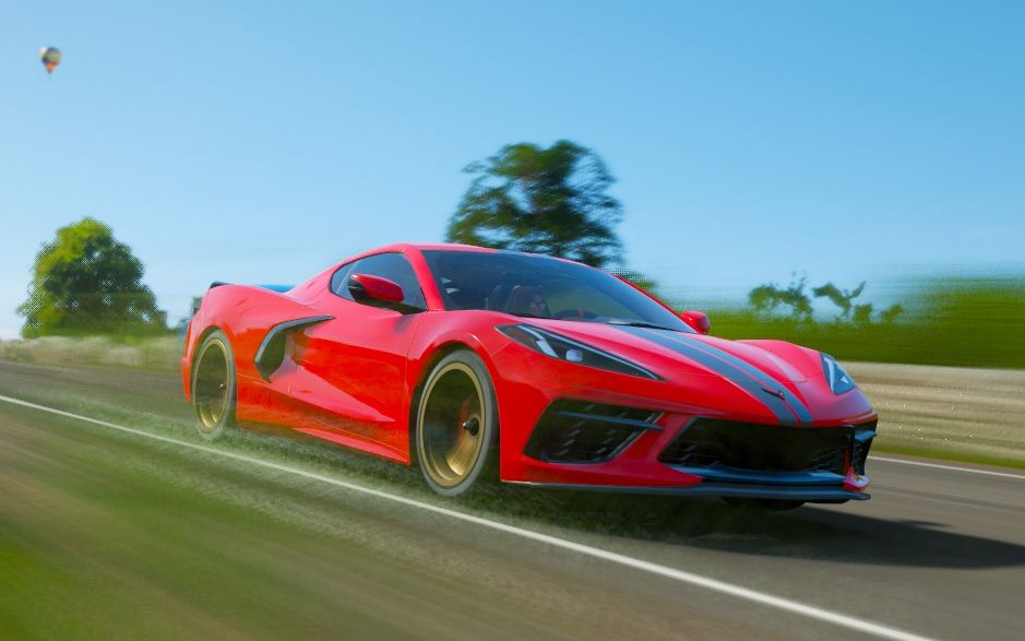 【地平线4测评嘚哔嘚】雪佛兰 克尔维特 stingray coupe(c8)