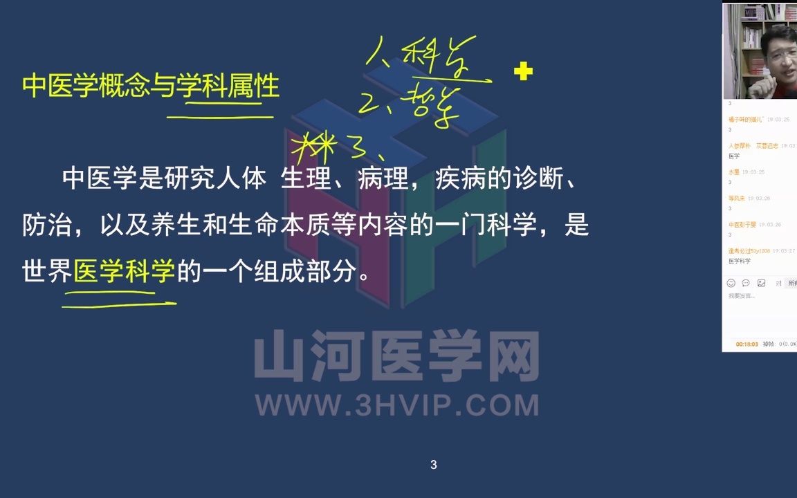 01中医执业(助理)医师考试:中医学理论体系的发展 山河医学网哔哩哔哩bilibili