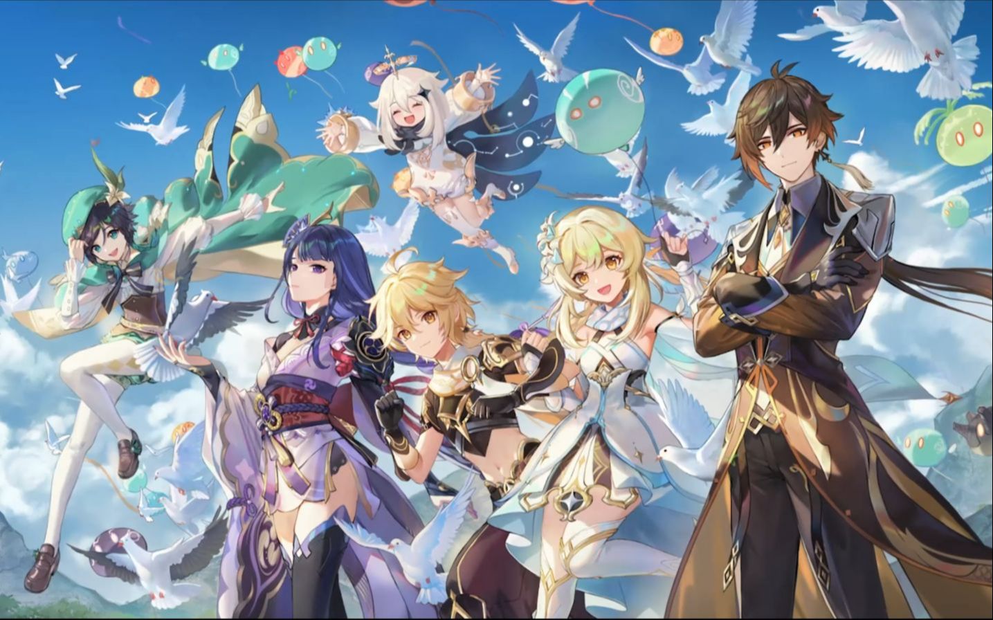 【原神一周年/mad】这要还不火,就再也不做mad了