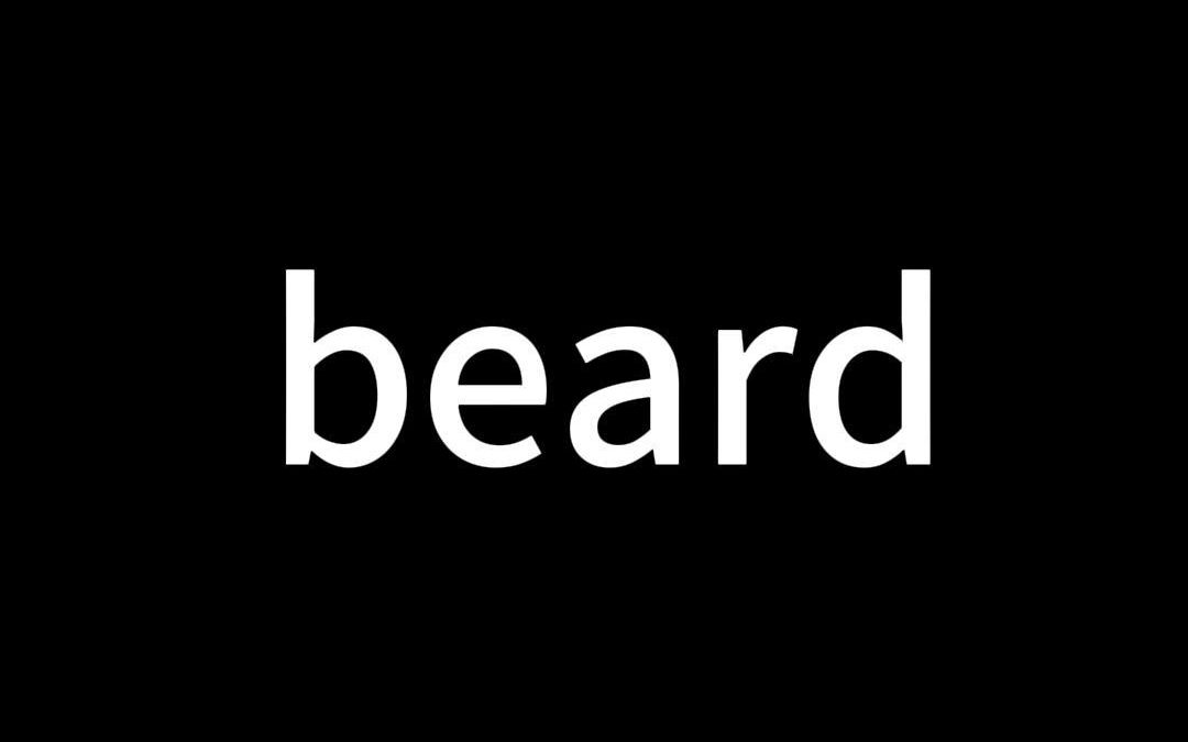 4.beard 这样记单词爽了哔哩哔哩bilibili