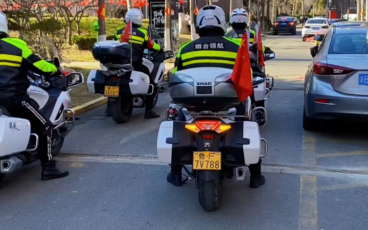 烟威领航国宾摩托婚庆车队