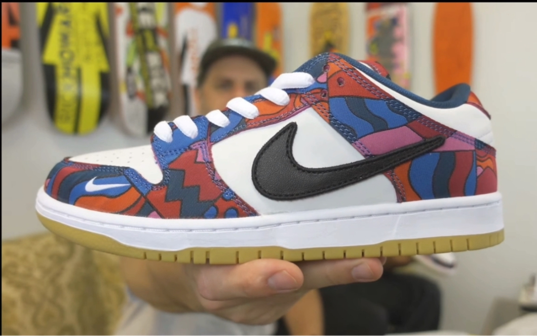 Parra x Nike SB Dunk Low 白蓝红 奥运会|Bluetile哔哩哔哩bilibili