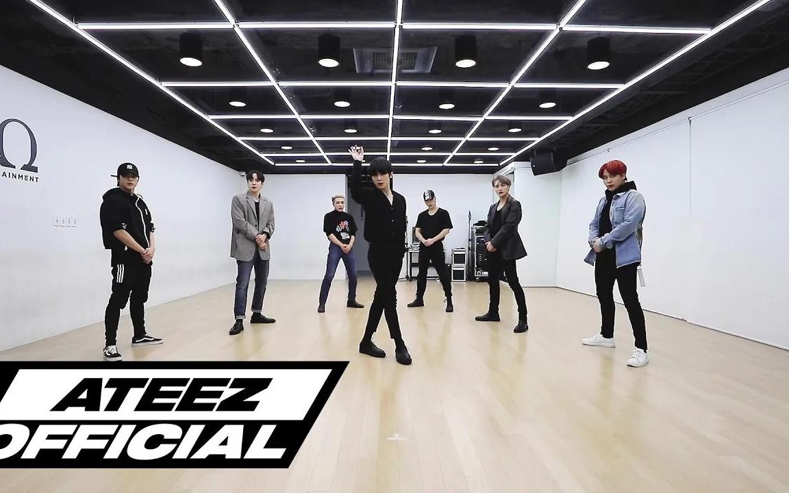 [图]【ATEEZ 舞蹈练习室】210317 ATEEZ - '玩火呀 (I'm The One)' Dance Practice