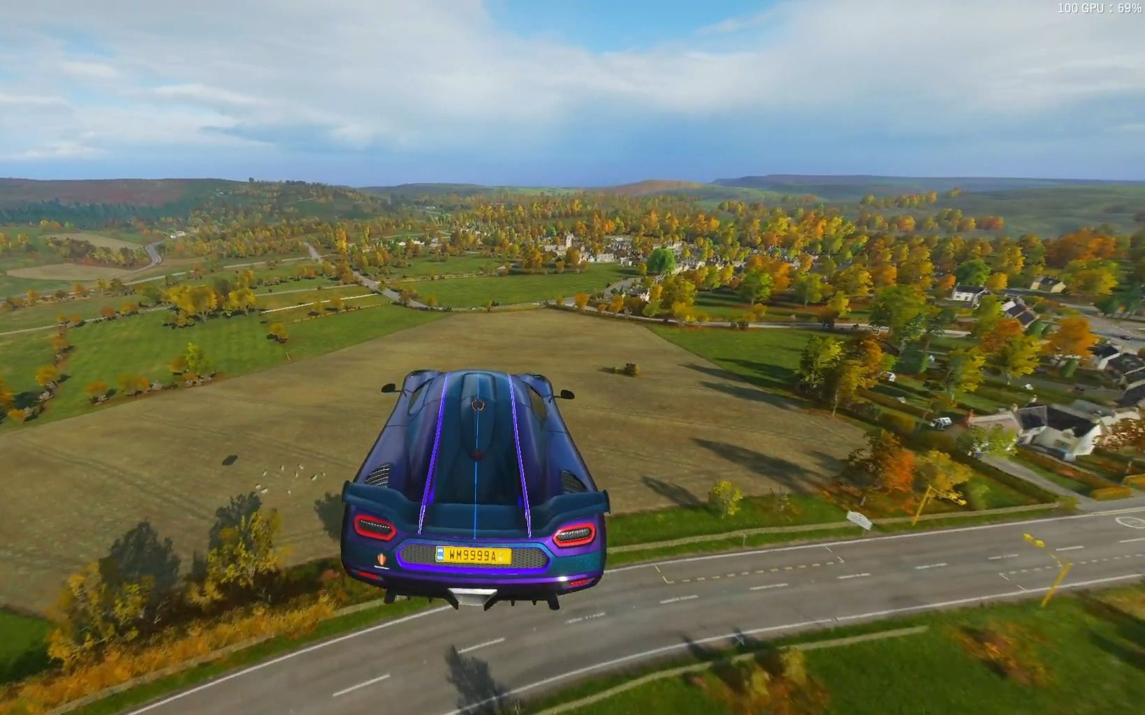 地平线4 柯尼塞格x级四幻神,飞跃花海大风车