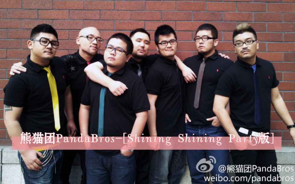 【熊猫团PandaBros】Shining Shining Party版本哔哩哔哩bilibili