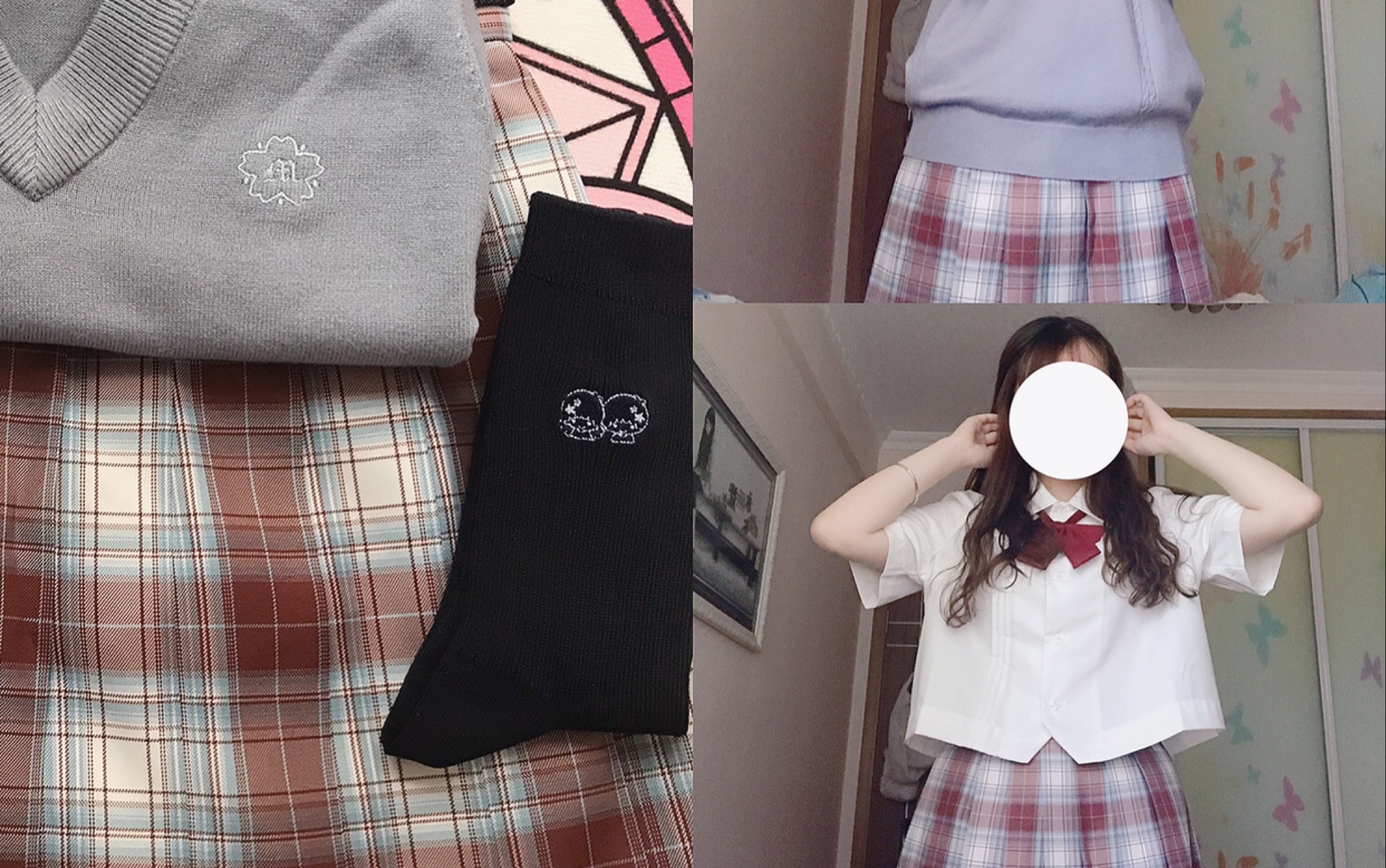 jk制服开箱梗豆物语金鱼姬鬼鬼家花沢中