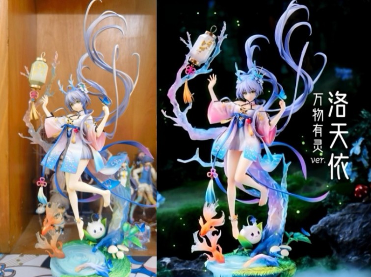 今天来开箱洛天依的万物有灵手办(洛天依十二周年生日快乐)