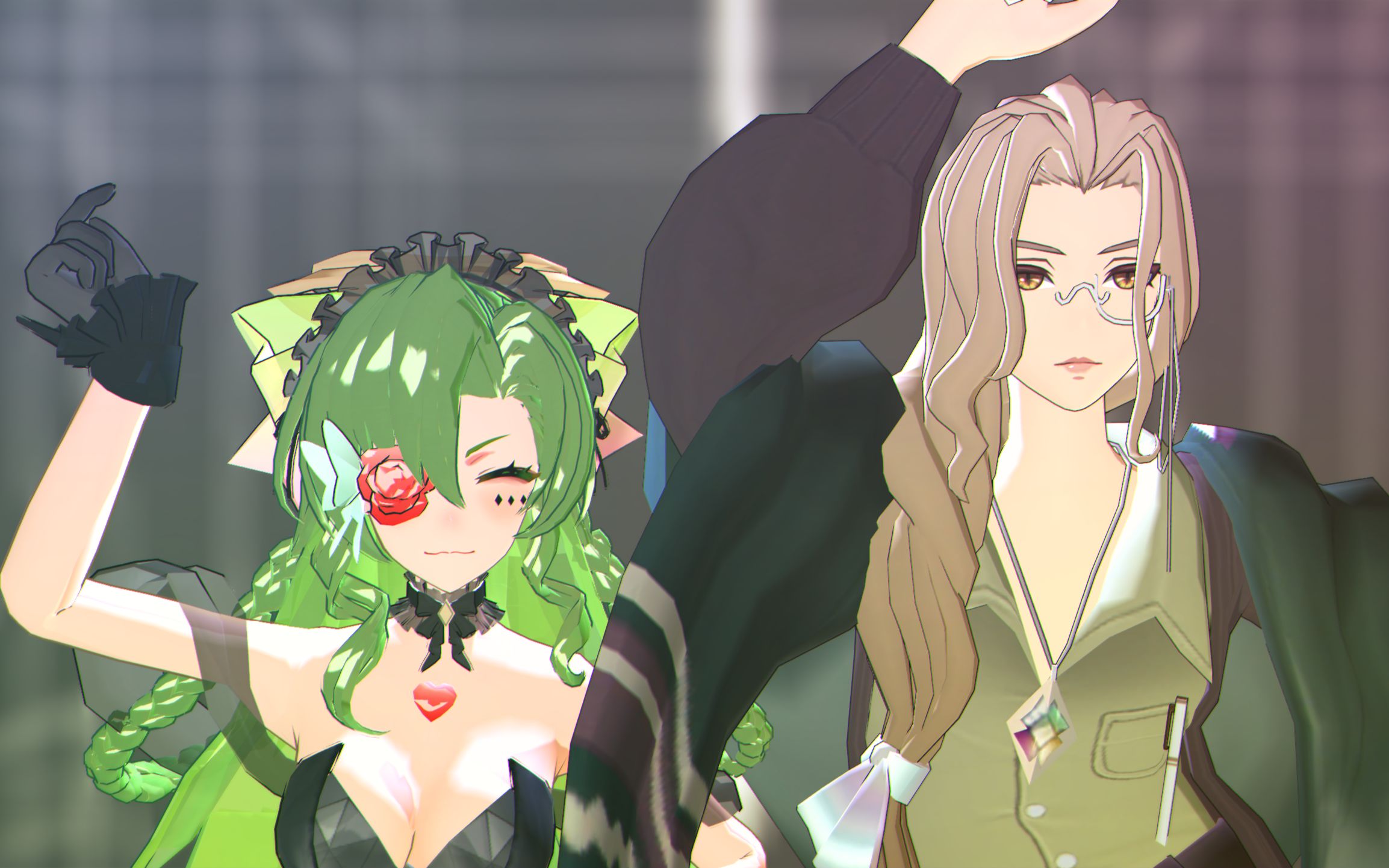 【非人学园mmd】金阙母女浅跳一把叮当(176107ω290617).
