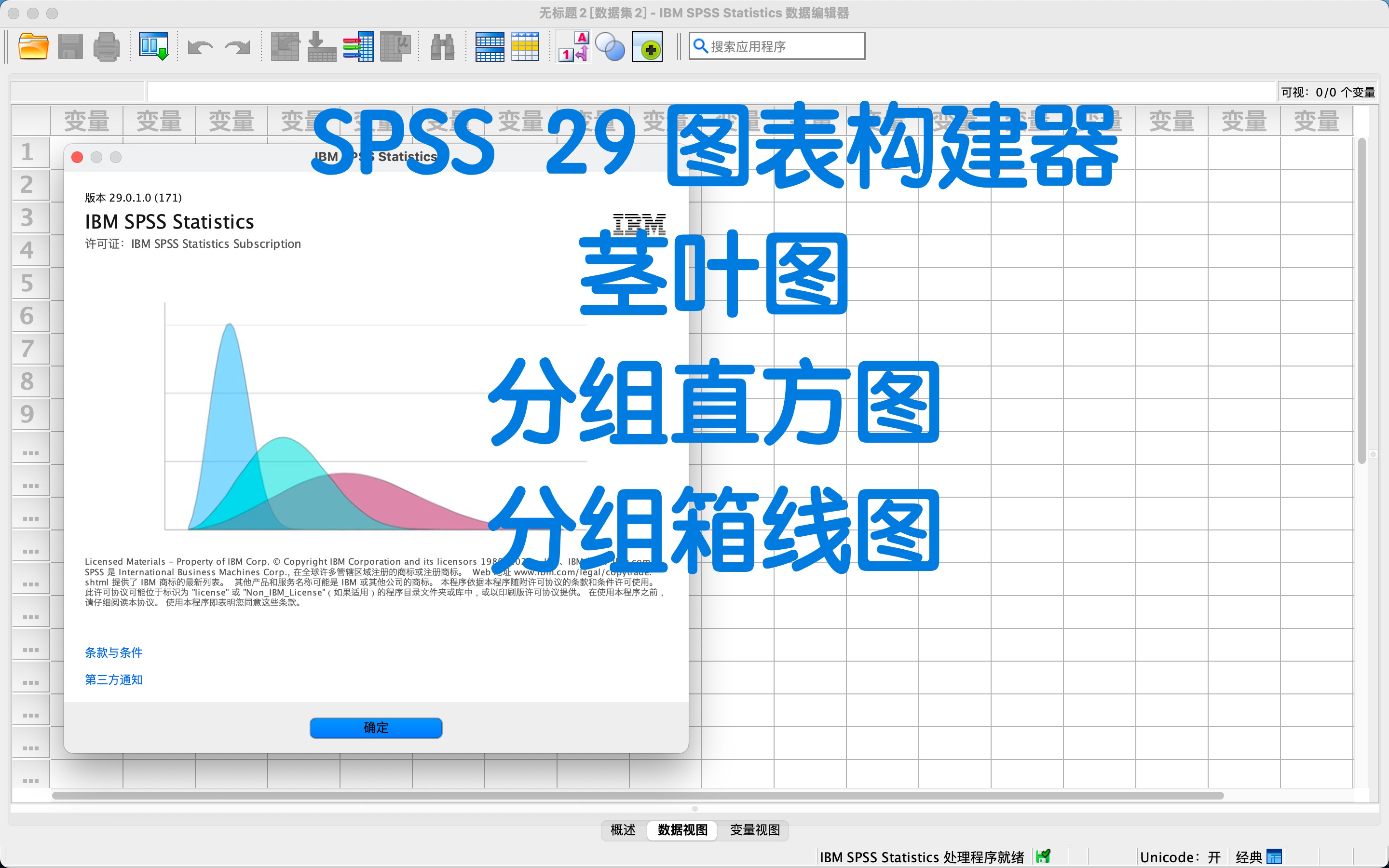 SPSS29 图表构建器/茎叶图/分组直方图/分组箱线图哔哩哔哩bilibili