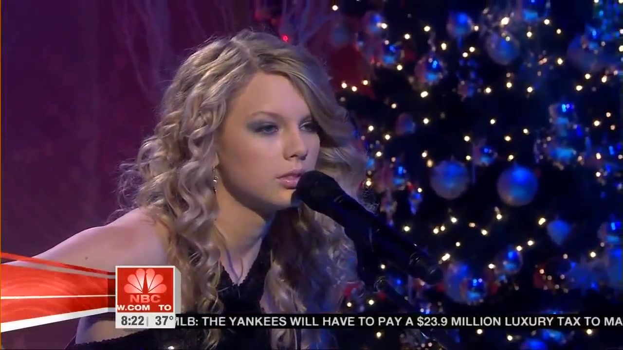 [图]【超罕见/还记得当年的泡面霉吗】Taylor Swift - Christmas is When You Were Mine 2007