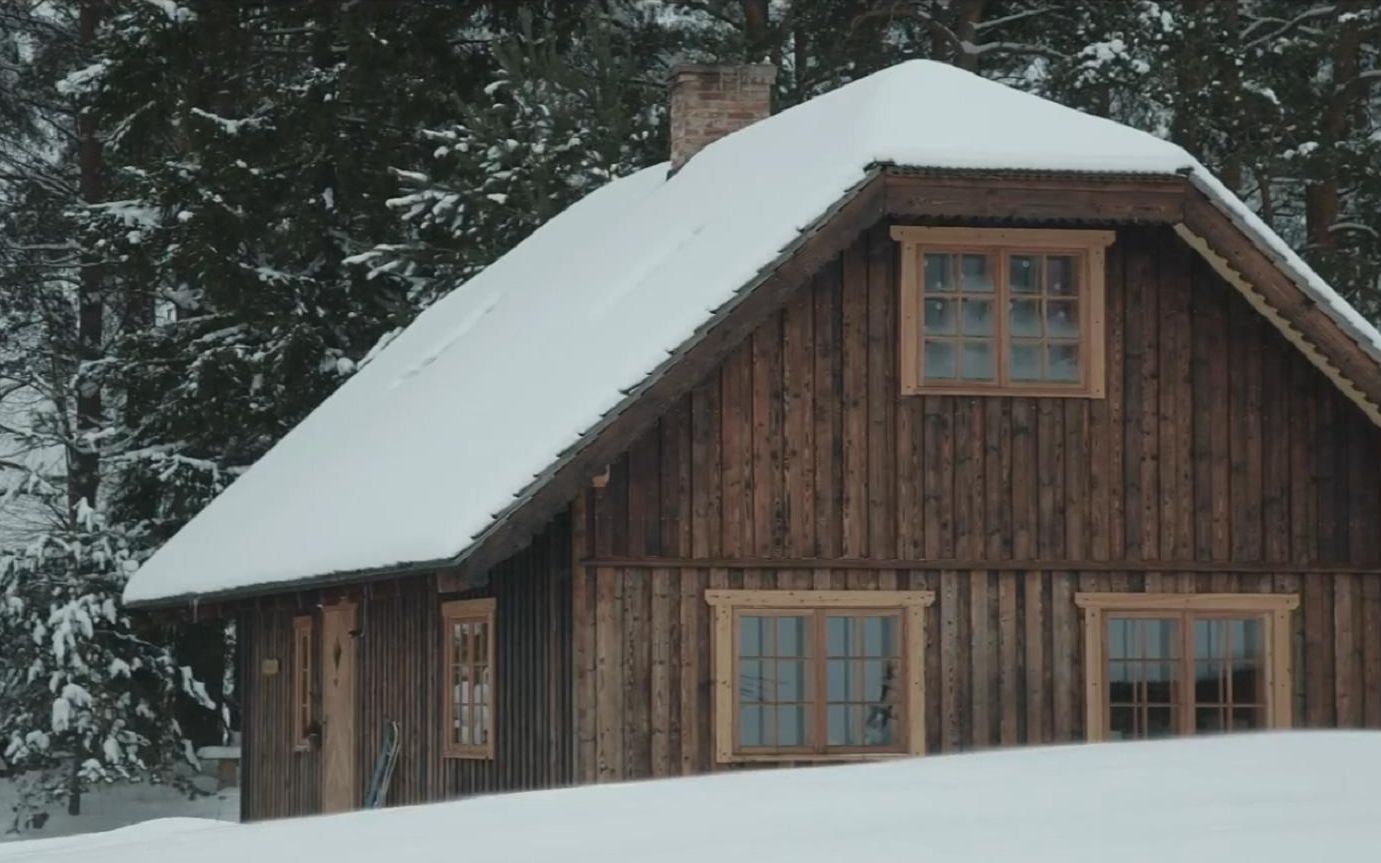 [图]The Birth Of A Wooden House-老外自建木屋