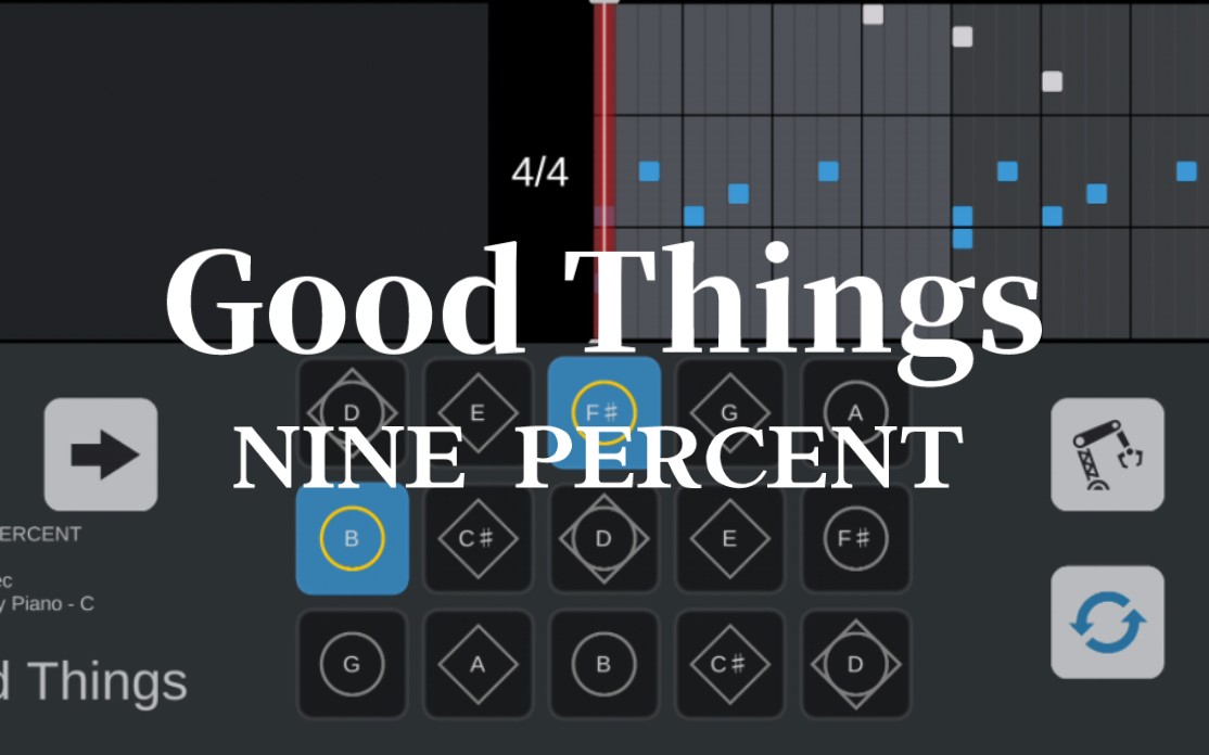 Good Things–NINE PERCENT 光遇琴谱哔哩哔哩bilibili