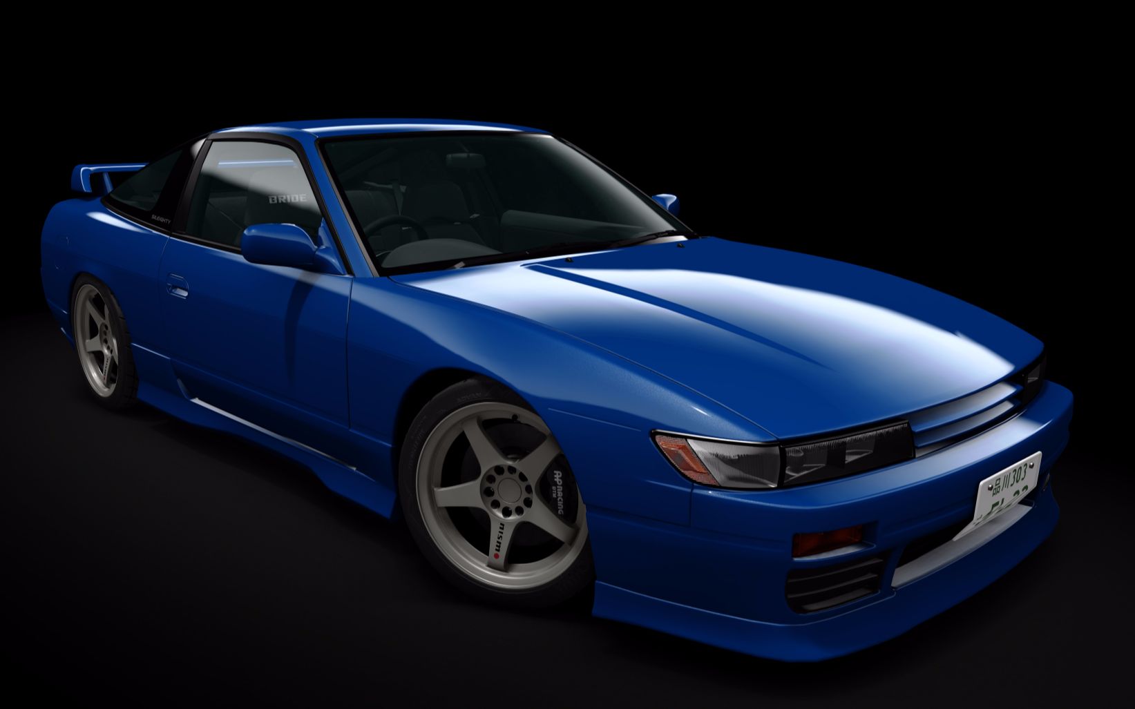 【assetto corsa】夜幕初临,sil80秋明山散步,顺便分享下mod_哔哩哔哩