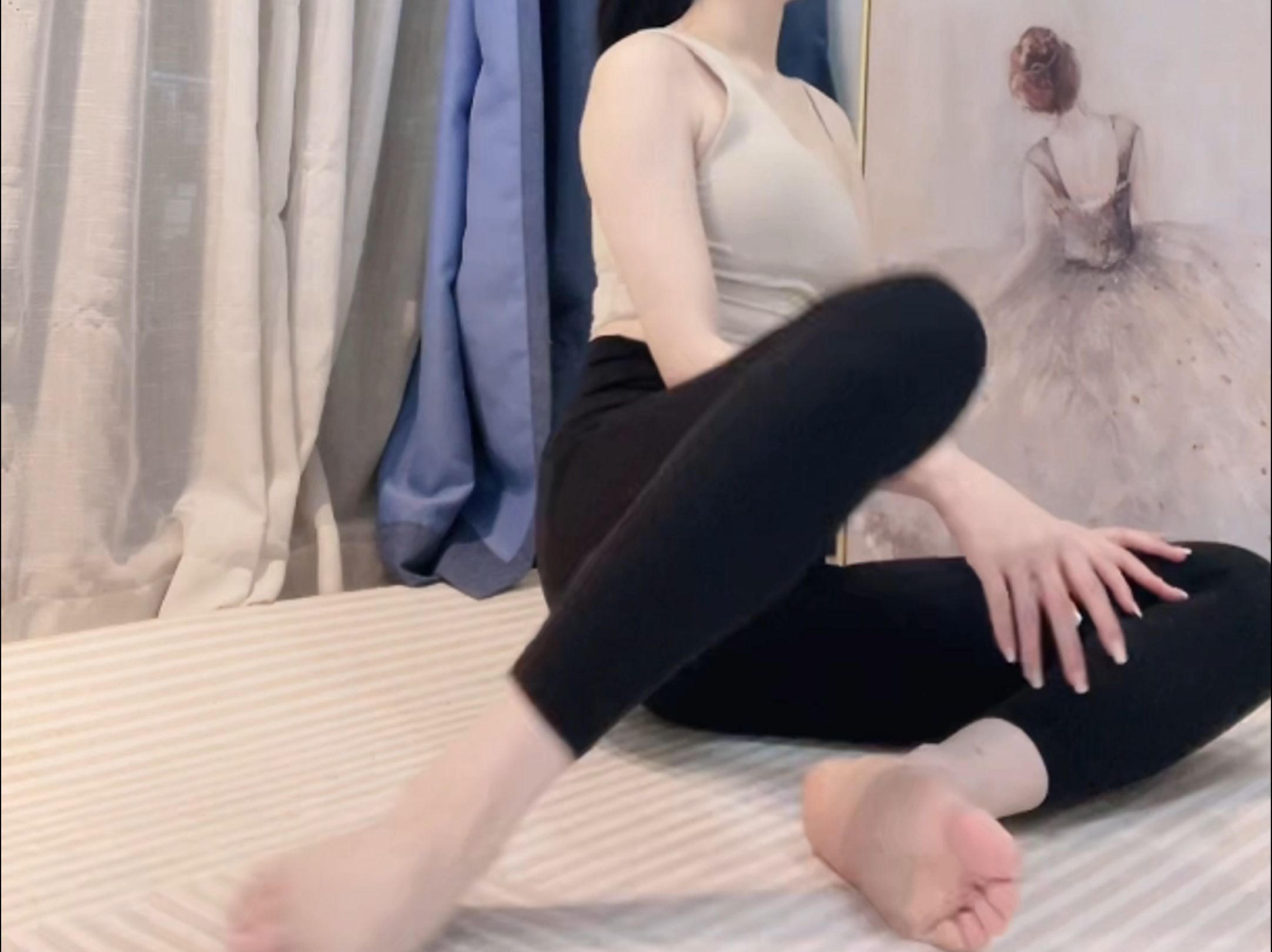 4k 梨花白 一字马 狱卒