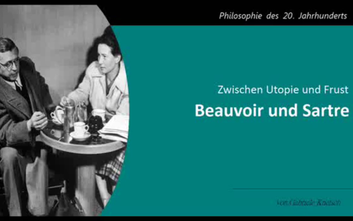 Beauvoir & Sartre  Zwischen Utopie und Frust哔哩哔哩bilibili