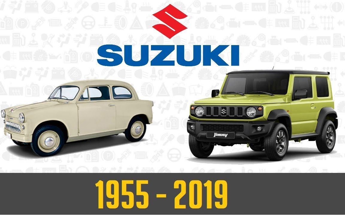 Suzuki 铃木汽车发展史(19552019)哔哩哔哩bilibili