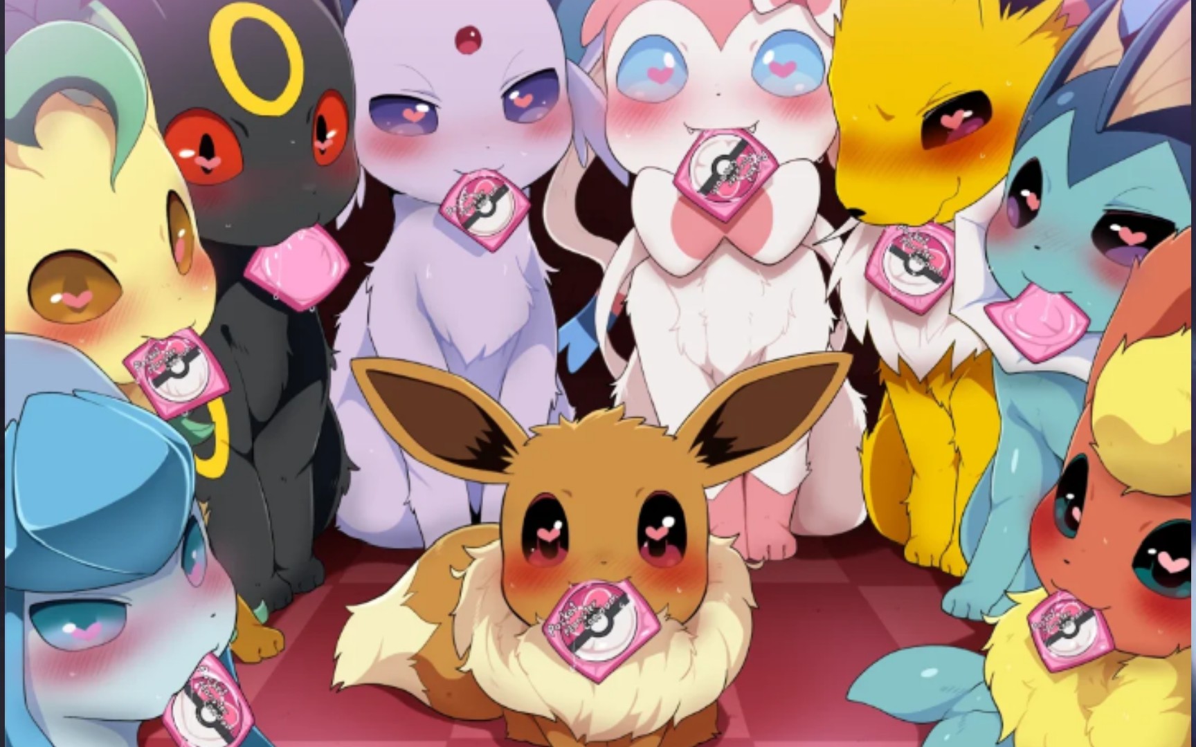 【宝可梦伊布】伊布厨狂喜(本视屏藏有高能)