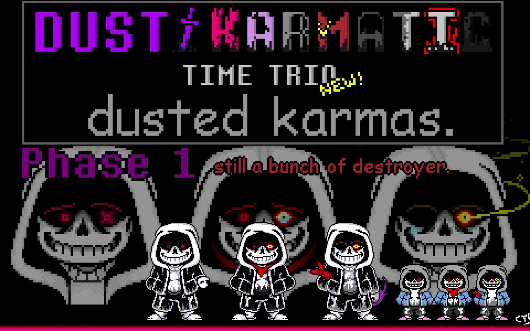 [图]Dust!Karmatic time trio:Dusted Karmas OST-003:still a bunch of destroyers.